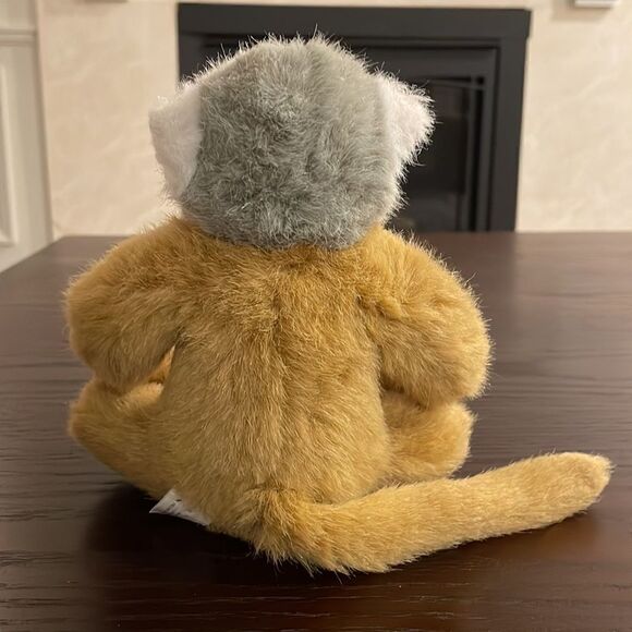 K&M International Small monkey with Velcro hands Good Condition 10 inch long - Picture 5 of 6